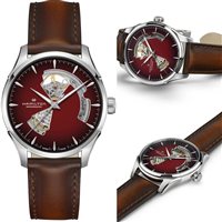 Orologio Hamilton Uomo Jazzmaster Open Heart in Acciaio H32675570 - H32675570